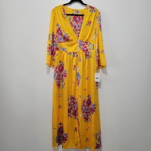 Free People Alexa Maxi Duster Kimono NWT